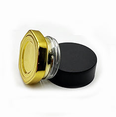 9ml Gold Hex Concentrate Jar